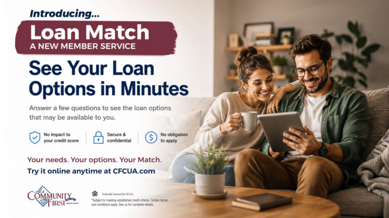 Loan Match – Your needs. Your options. Your Match.